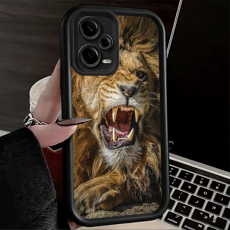 Phone Case for Xiaomi Redmi Note 15 14 13 Pro Plus Lion Male Man King Shell 12S 11 11S 11T 5G 14S Soft Silicone Funda
