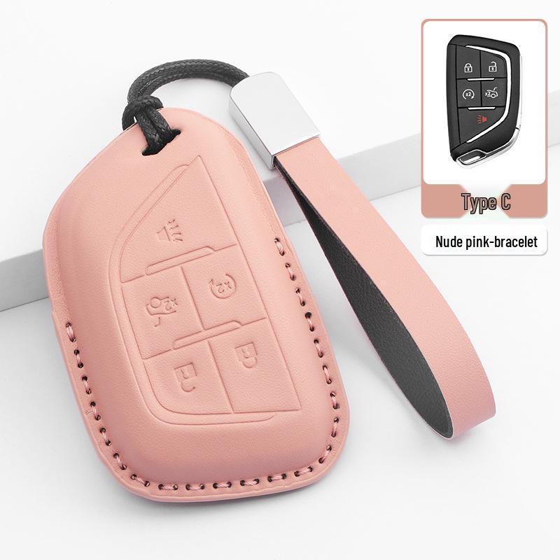 Cadillac XT Key Case with SRT Buckle for XT4, XT5, XT6, XTS, CT4, CT5, CT6, ATSL
