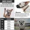 Soft Nylon Dog Muzzle with Air Mesh & Adjustable Loop - Anti-Dropping, Breathable & Drinkable_fc2