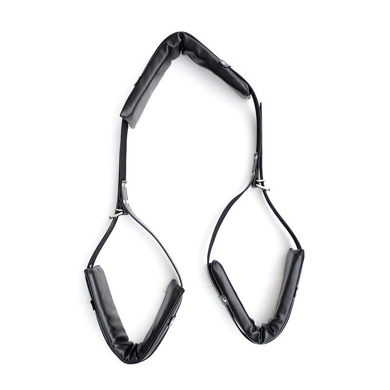 Bondage Rope Erotic Adult Games Handcuffs & Ankle Collar Sex Toys For Woman Couples Leather Restraints Open Leg Sex Product