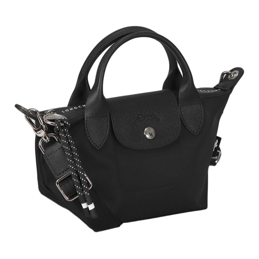 LONGCHAMP Le Pliage Energy Canvas Handbag Mini Women's Black L1500HSR001