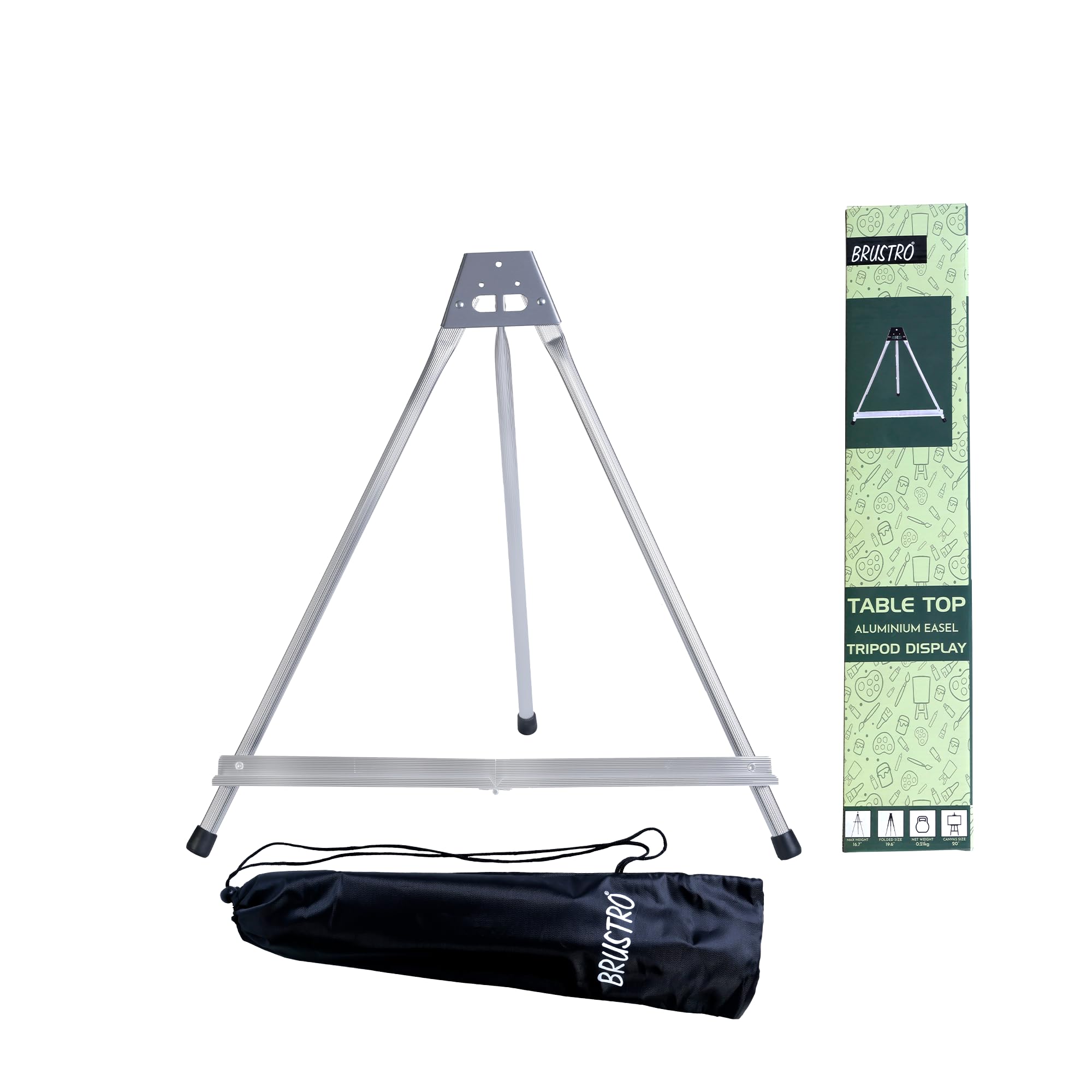 

Brustro Aluminum Tabletop Easel 0 серебряный