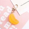 Petal Handbag Pendant Car Decoration Bag Pendant Orange Keychain Key Chain Keyring Simulation Fruit