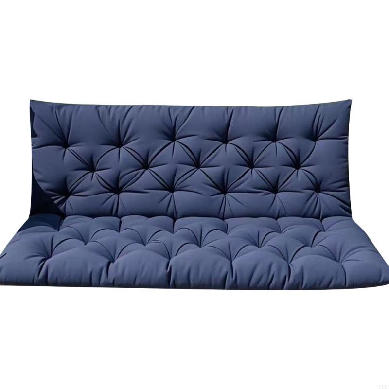 Comfort Focused Swing Swing Cushion Waterproofie Swing Cushions 60x40Inch Thicked Cotton Filling Slip Proof Base
