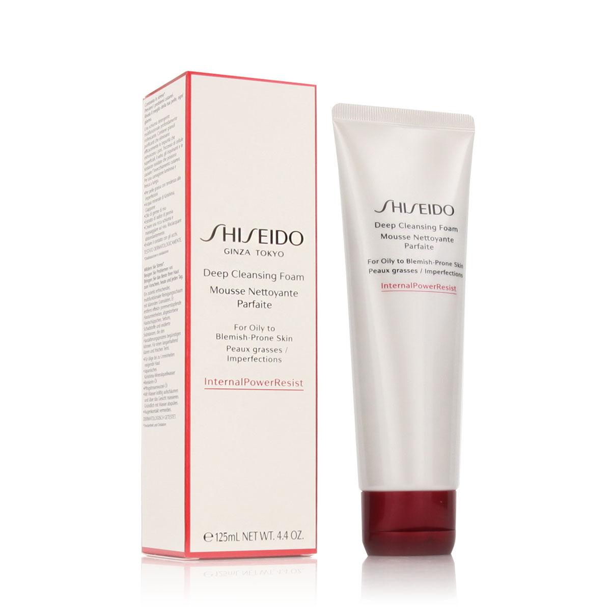 

Shiseido очищающая пенка 125 мл TU прозрачный