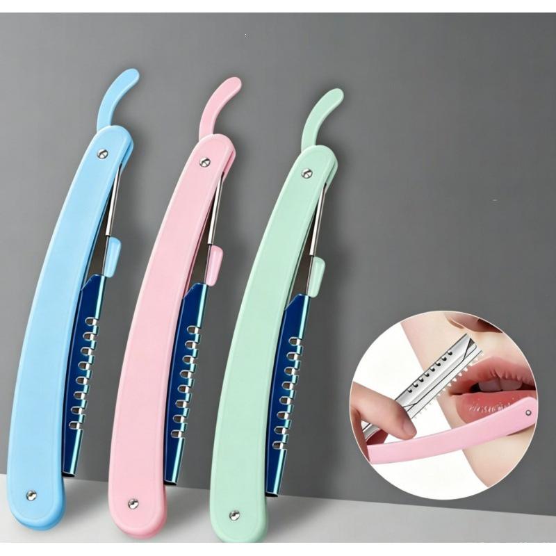Dustproof Folding Eyebrow Razor: Anti-Cut, Easy Storage, Travel-Friendly Grooming Tool for Beginners