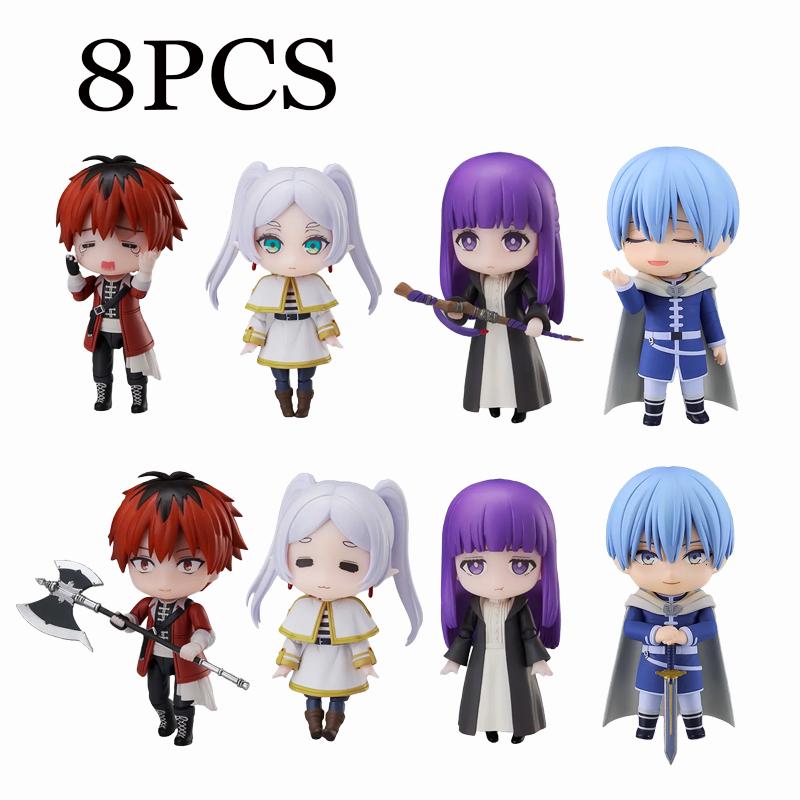 In Stock Frieren: Beyond Journey's End 10cm Anime Figures Frieren Himmel Action Figure Boys Gift Collection Model Doll Toys