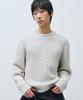 INTEMPOMOOD Croffle Round Neck Knit_Ivory