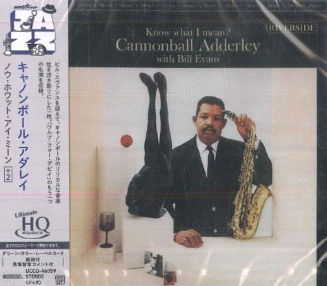 

CD CANNONBALL ADDERLEY BILL EVANS Know What I Mean 2 UHQCD UCCO46059 RIVERSIDE 2025 Japan Obi Jazz