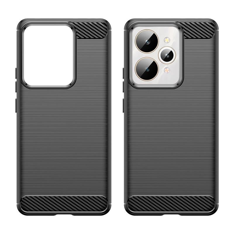 For Realme 15 Pro Case Cover Realme 15 Realme 15 Pro Cover Funda Luxury Shockproof Anti-Slip Brushed TPU Protective Phone Cases