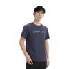 Li-Ning Solid Color Quick-Dry Breathable Round Neck Training Sports T-Shirt Men Tops Deep-Navy-Blue ATSSA85-3
