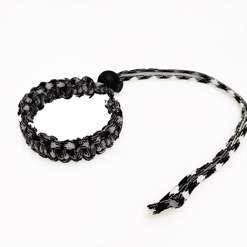 Drop-proof Outdoor Survival Digital Camera Bracelet with Paracord Wrist Strap & Water Bottle Handle