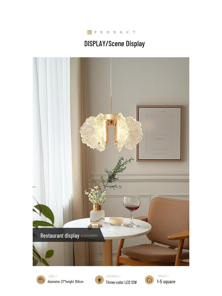 Nordic Crystal Bedside Pendant Lamp - Creative and Simple Lighting for Bedroom, Bar, Study, or Restaurant.