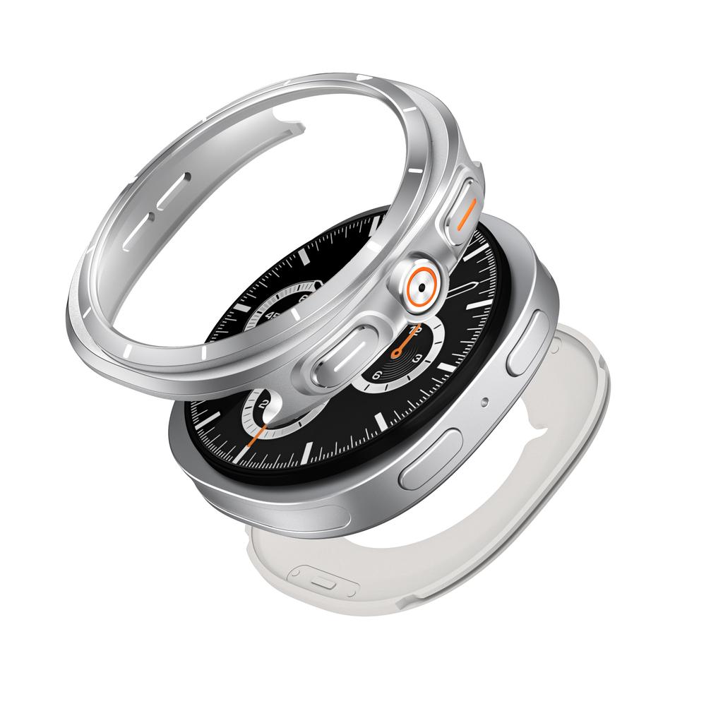 Metallfodral Skydd för Samsung Galaxy Watch 8 44mm 40mm Hård Bumper Skyddsfodral för GALAXY WATCH 8 40/44mm Tillbehör