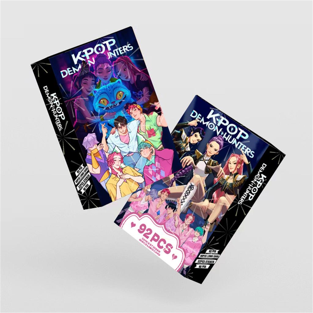 60 LOMO Cards, 32 Stickers, Double-sided Photo Cards Of The Boy Band And The Girl Band