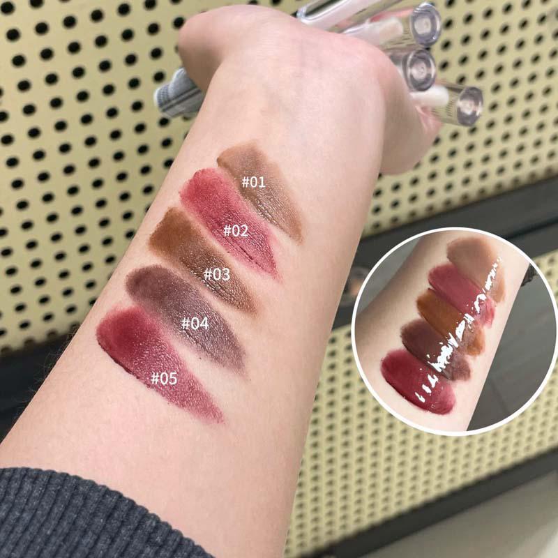 HERORANGE Dual-Ended Lip Tint - Matte & Glossy, Plumping, Long-Lasting, Blendable Pigment
