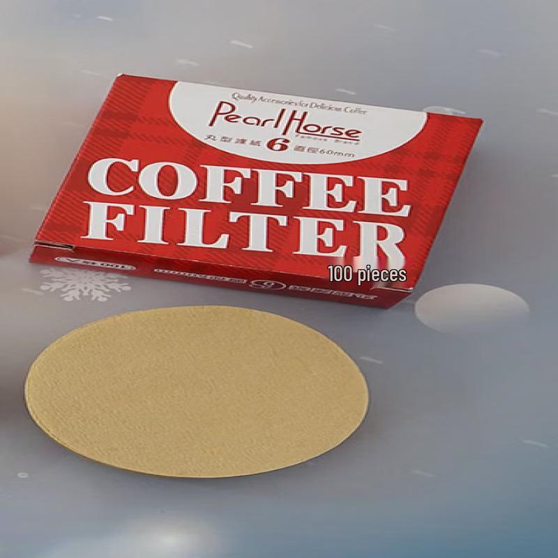 

Oeny 51 мм Круглая не отбеленная бумага для кофейного фильтра, 5 шт.