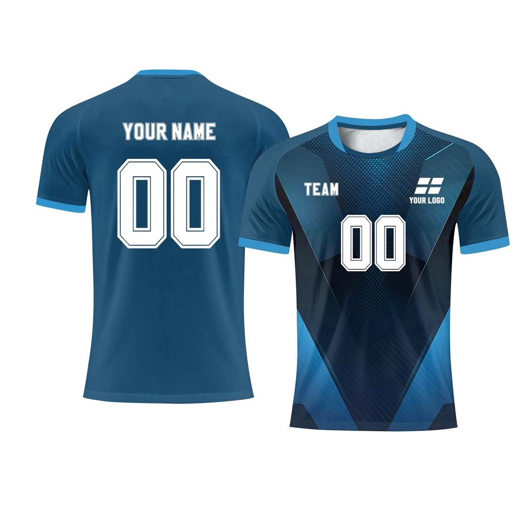 Men’s Short Sleeve Soccer Jersey Athletic Lightweight Training Shirt for Sports Team Uniforms and Casual Wear