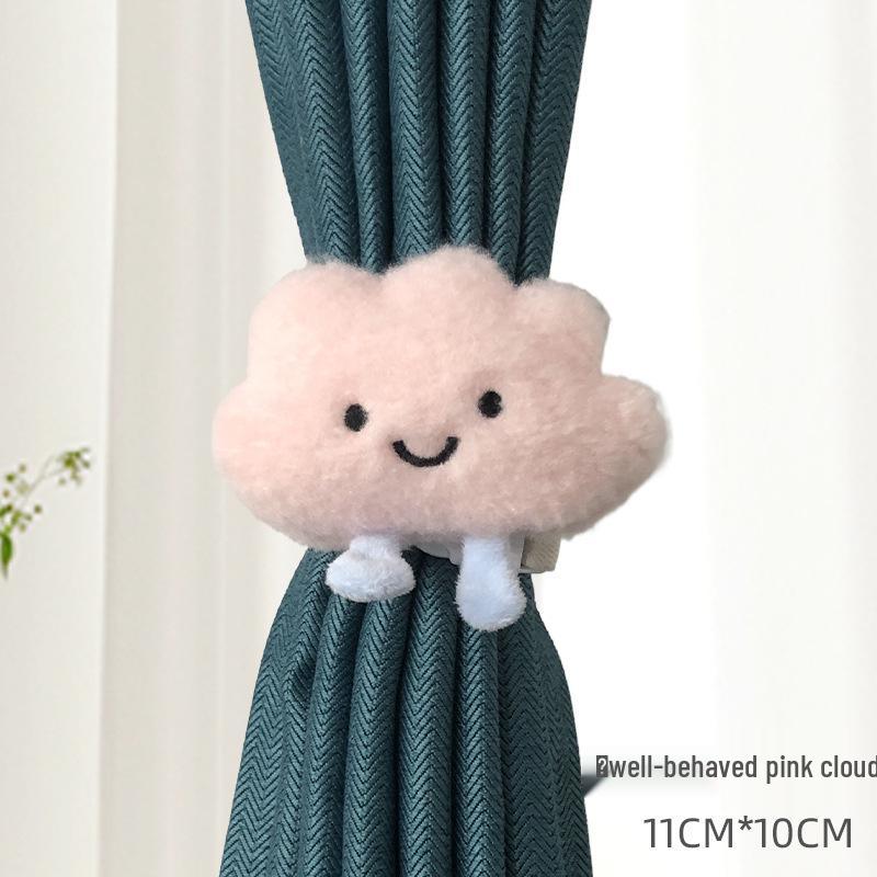 Kreskówkowe pluszowe podwiązki do zasłon do pokojów dziecięcych