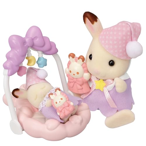 Sylvanian Families Doll/Furniture Set [Sleep Together Set] DF-27 ST Mark Certified For Ages 3 and Up Toy Dollhouse Sylvanian Families EPOCH