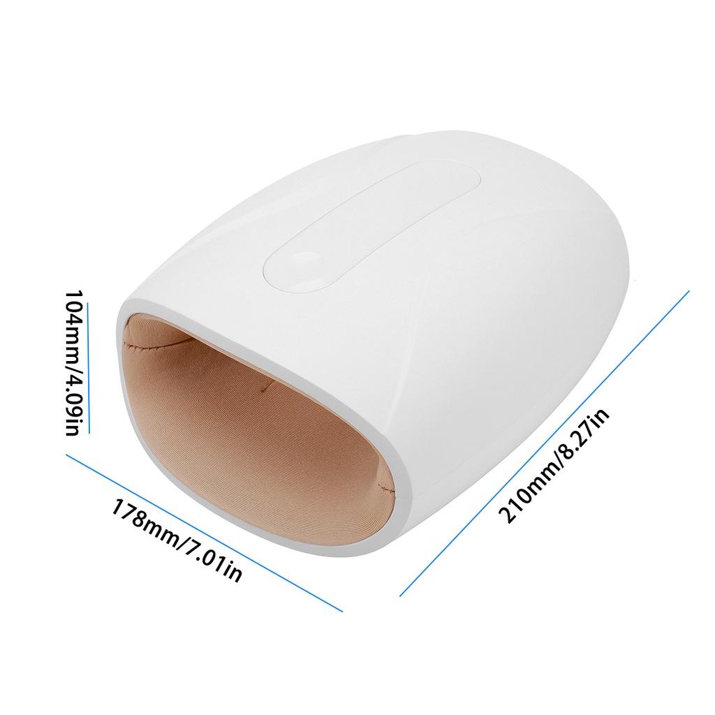 Luftdruck-Fingermassagegerät Elektrisches Handmassagegerät Handfläche Finger Akupunkturpunkt Kabellose Massage Luftdruck 18W