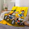 1pc. Cute Cartoon Duck Family Design Blanket, Soft Throw for Home Decor, Gift Idea, Living Room, Travel, Camping, Car Blankets, Beach, Offic