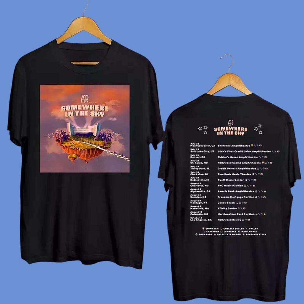 AJR Somewhere In The Sky Tour 2026 Shirt Gift for Friends All Size S-4XL