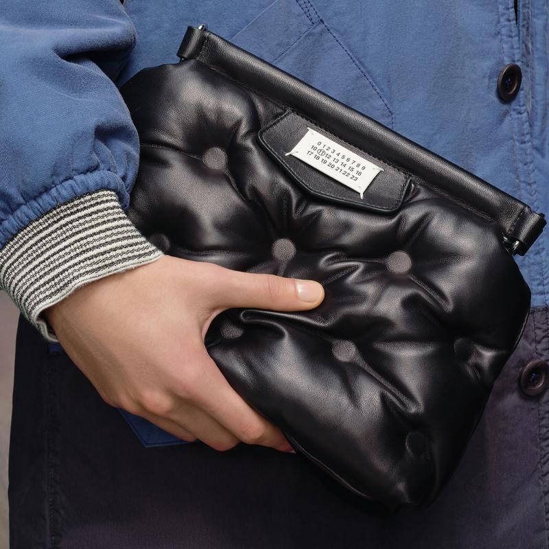 Maison Margiela Glam Slam Classique Small Black Women Shoulder_bags SB1WG0028-P4300-T8013