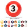 16PCS Plastic Mini Billiard Ball Mini Pool Ball Billiards Ball Set  Billiard Supplies