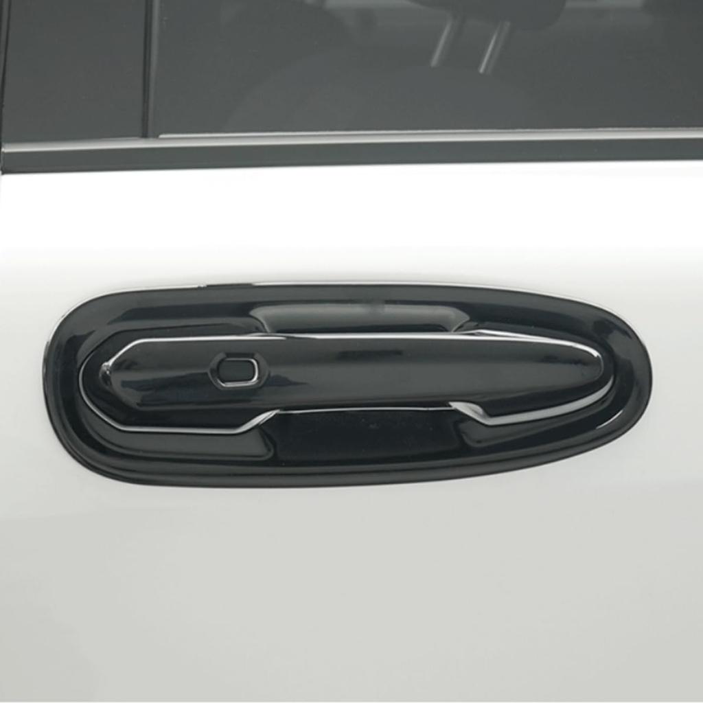 Car Accessories Fit for Toyota Sienna 2021 2022 2023 2024 2025 Exterior Door Handle Protector Cover Trims (Glossy Black) ABS 4 PCS