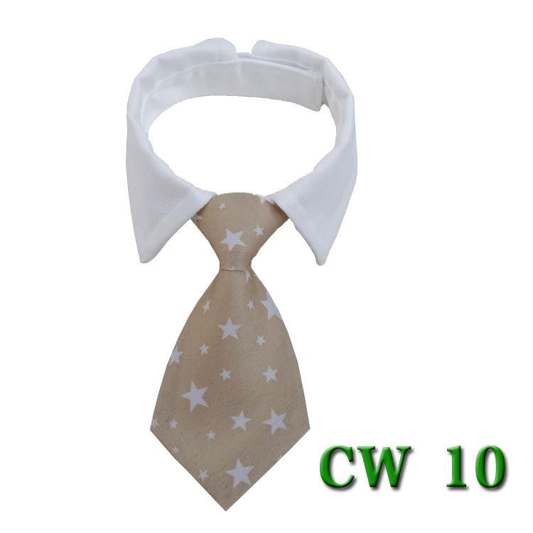 Striped Bow Tie Collar and Scarf for Dogs