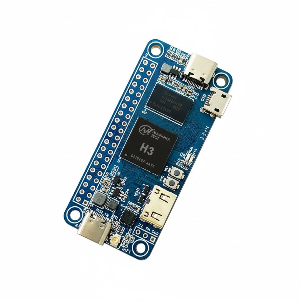 

LCPI Allwinner H3 Zero Плата для розробки Android/Ubuntu/Linux Відкритий код Програмування Чотирьохядерний ARM Навчальна плата 10*10*2 білий