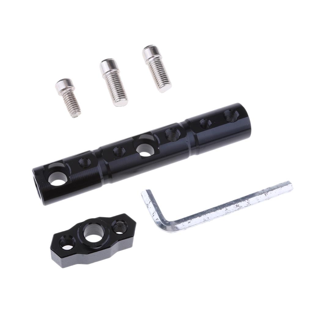 Motorcycle Handlebar Lamp Bracket Rearview Mirror Extended Bracket