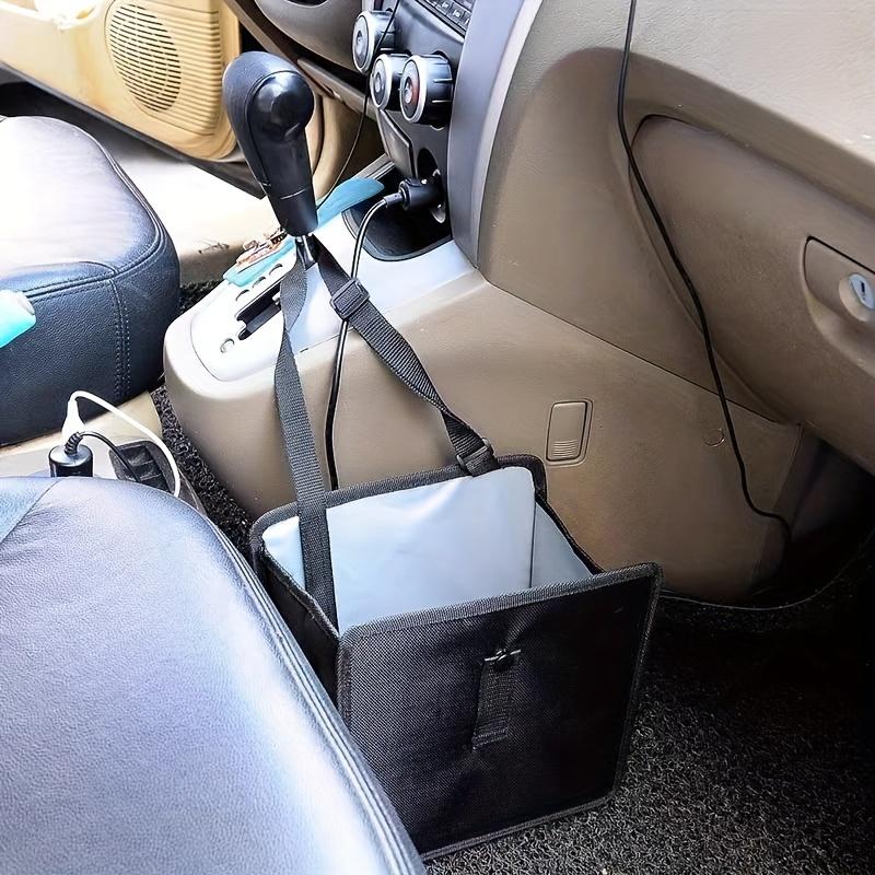 [Foldable Car Trash Can] Large Capacity ZUKMI Foldable Car Trash Can | Oxford Cloth Auto Garbage Bin, Dual-Use Design for Sedan,Jeep, Vans, Minivans