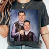 Sidney Crosby Evgeni Malkin Hokejové tričko, Pittsburgh Step Bros Tričko, Vtipný Hokejový Dárek Unisex