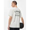 Li-Ning Wade Series Back Letter Print Ice Feel Short Sleeve Drop Shoulder T-Shirt Men Tops Off-White AHST529-2