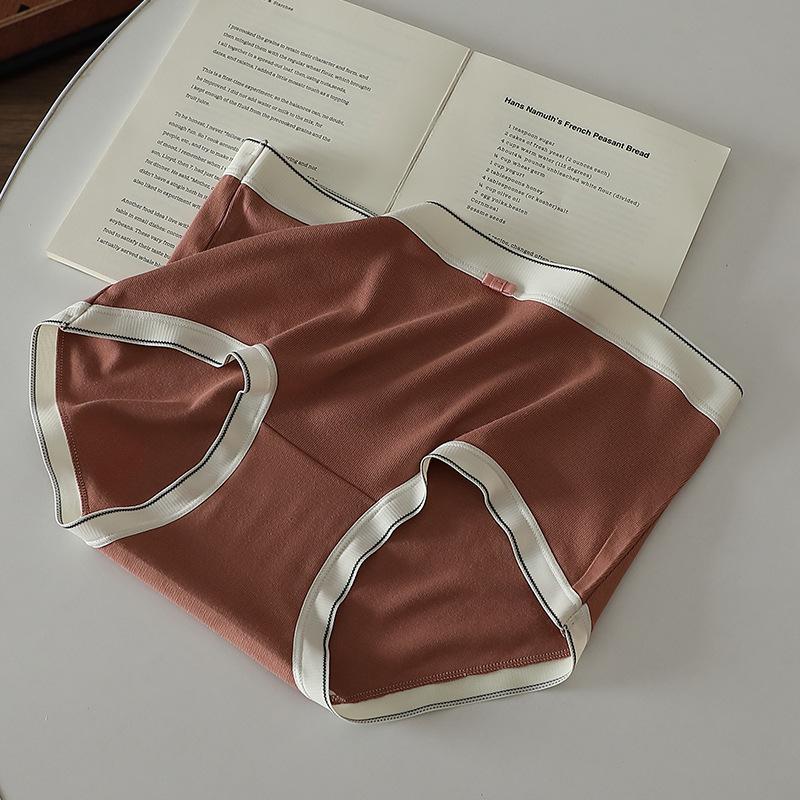 

Бесшовные трусики средней посадки, закрывающие ягодицы, женские трусики-треугольники в спортивном стиле One size