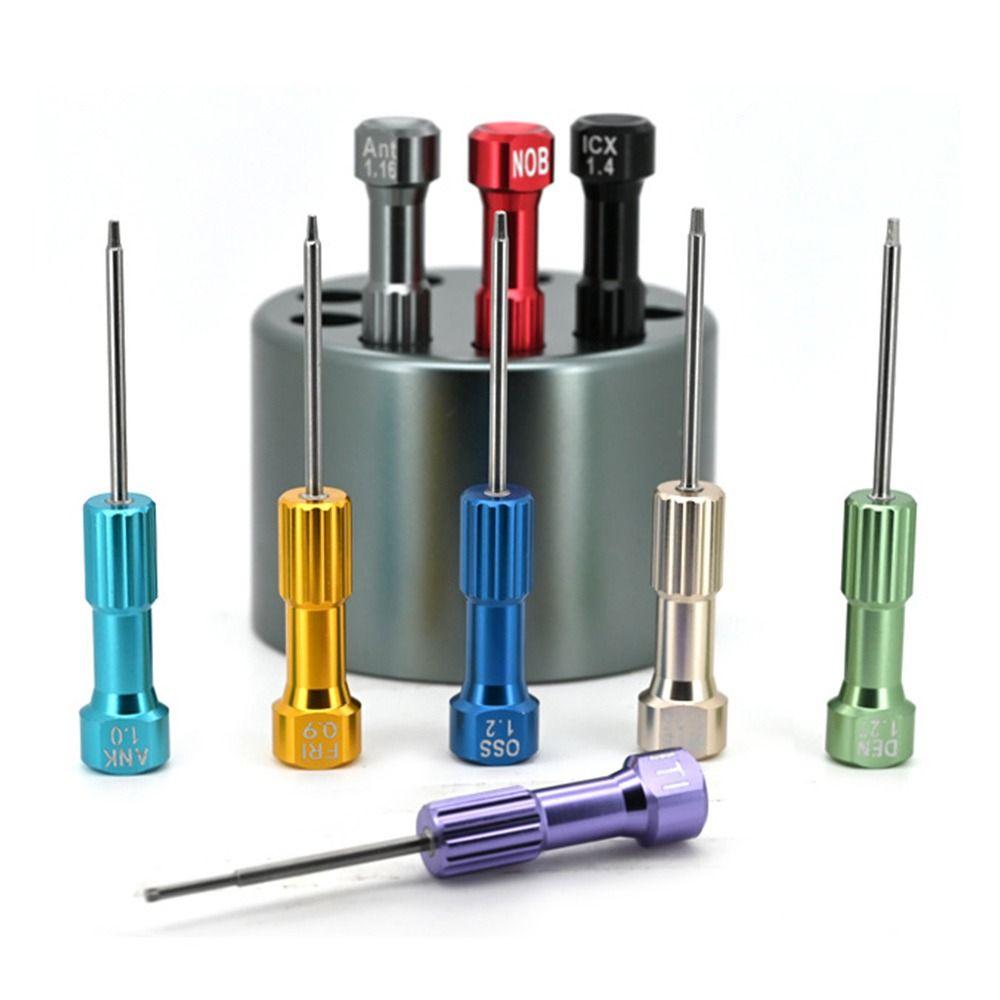 Multiple Color Tool Kit Stainless Steel Micro Screwdriver Technician Screwdriver  Dental Laboratory