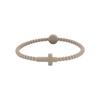 Children's Silicone Cross Thin Macaron Color Wristband Bracelet