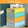 Desktop Organizer Plastic Storage Box With Drawers For Office And Makeup Supplies