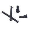 2Pcs/Set Black Rear Drive Shaft for 16101/16102/16103/16201 RC Car Drivetrain Upgrade