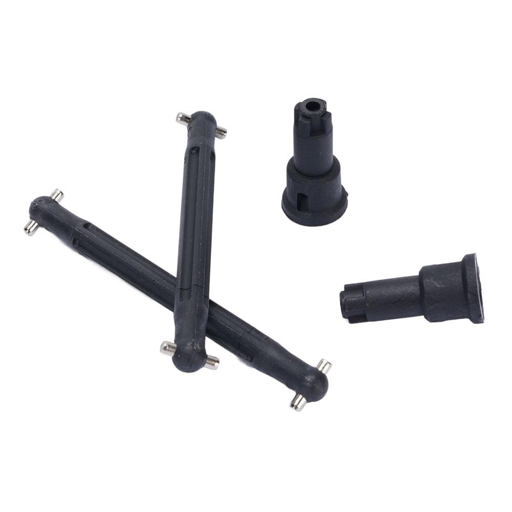 2Pcs/Set Black Rear Drive Shaft for 16101/16102/16103/16201 RC Car Drivetrain Upgrade