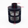 Universal 24mm Exhaust Silencer + 25mm Air Filter + 60cm Air Hose with Clamps for 12V Diesel Heater