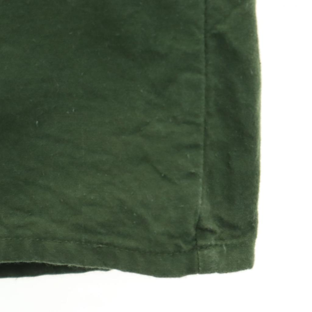 Euro Militär Vintage Langarm Halbknopfhemd Khaki Militär Herren Gebraucht