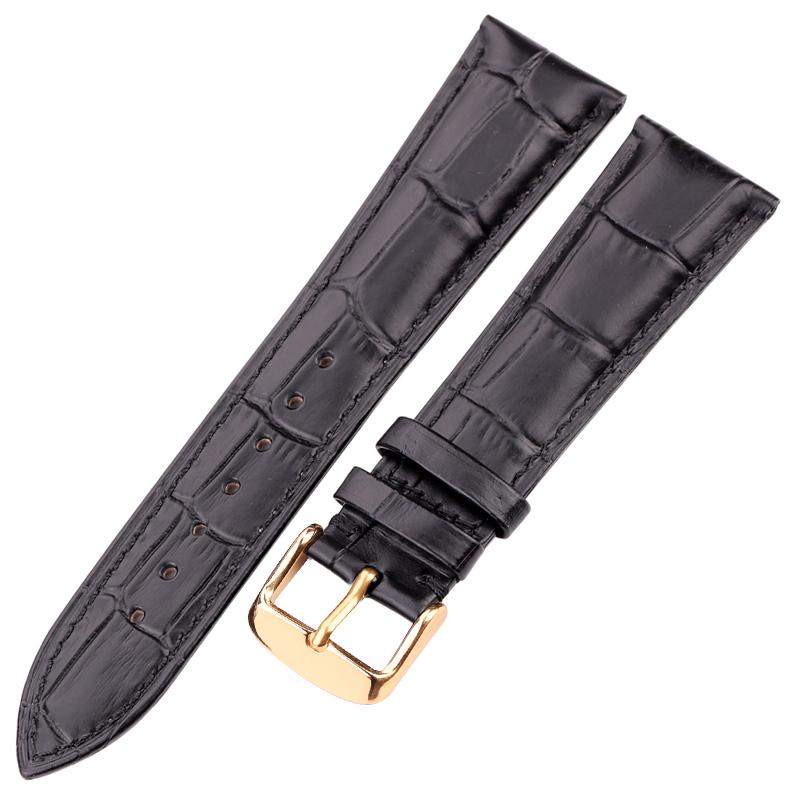 

Ремешок для часов из натуральной кожи, женский и мужской ремешок из воловьей кожи, 18 19c 20 21 22 24 мм, браслет на запястье, синий, красный, черный, коричневый ремень 21mm