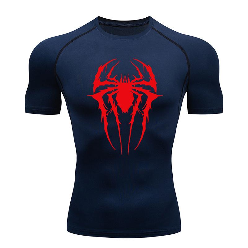 Compression Shirts Sun Protection Sports Second Skin Running T-Shirt Men's Gym Fitness Rashgarda MMA Workout Clothing