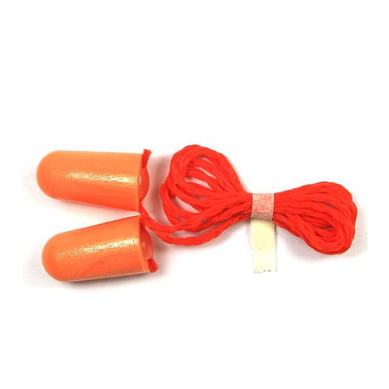 3M 1110 Bullet-Shaped Noise-Reducing Wired Earplugs One Size