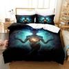 Luxury New 3D Print Mother Earth Blacklight Bedding Set Boys Girls Twin Queen Size Duvet Cover Adult Fashion Home Textileextile