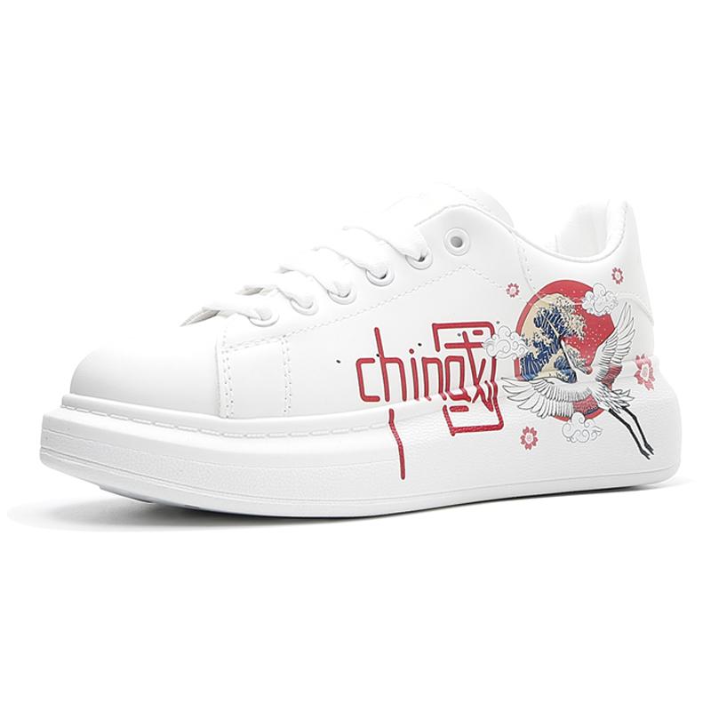 Neue Paar Sport-Sneaker Herren Damen Leder Weiß Plateau Skate Freizeitschuhe Mode Herbst Winter Tennisschuhe Fell Weiße Schuhe