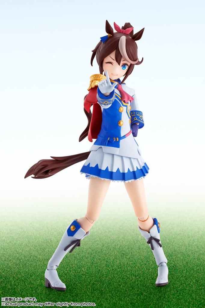 TAMASHII NATIONS Uma Musume Pretty Derby Tokai Teio Special Edition 125mm malovaná pohyblivá figurka SHFiguarts cca. PVC a ABS